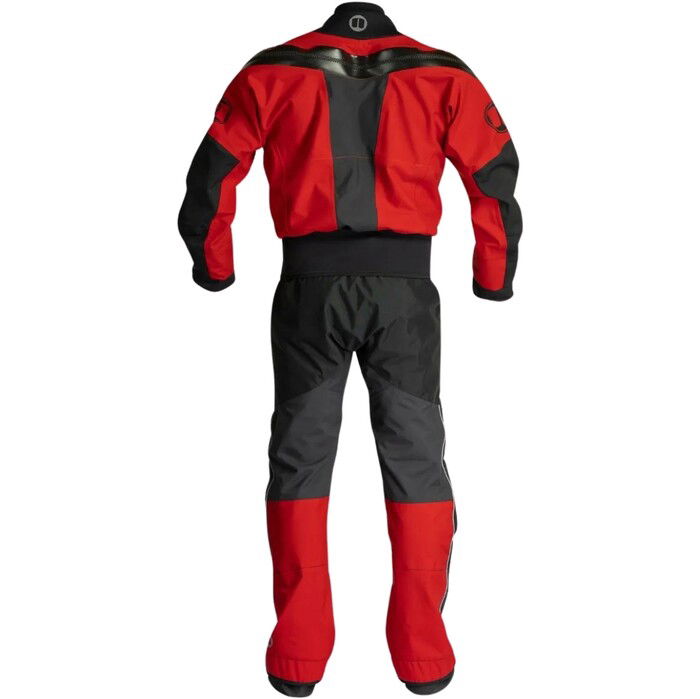 2024 Nookie Fusion Latex Drysuit DR51 - Black / Red